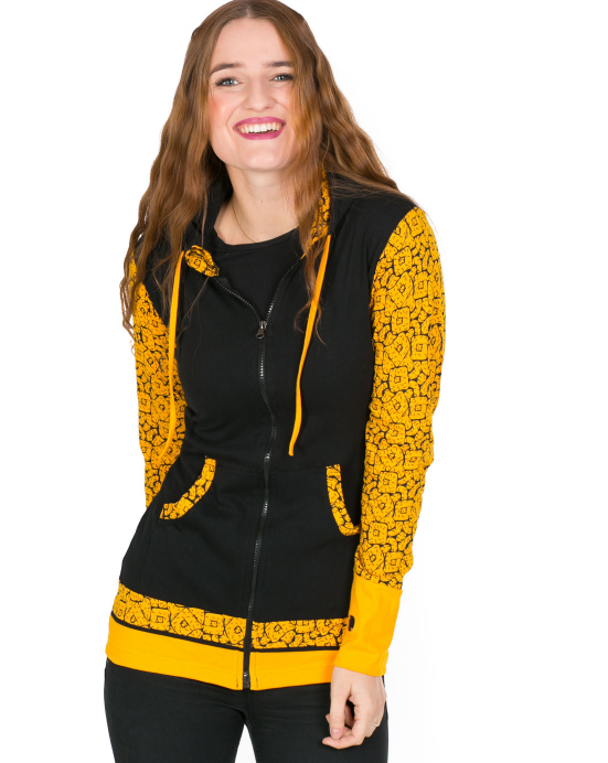 Mikina Hoodie – žlutá Mikina Hoodie – žlutá