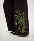 Kalhoty Senza - černé se zelenou