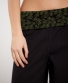 Kalhoty Senza - černé se zelenou