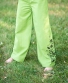 Kalhoty Klasik - světle zelené