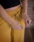 Kalhoty Relax - žluté